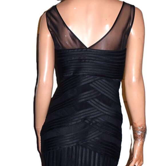 Cache Black Bandage Bodycon Dress 8 - Picture 6 of 8